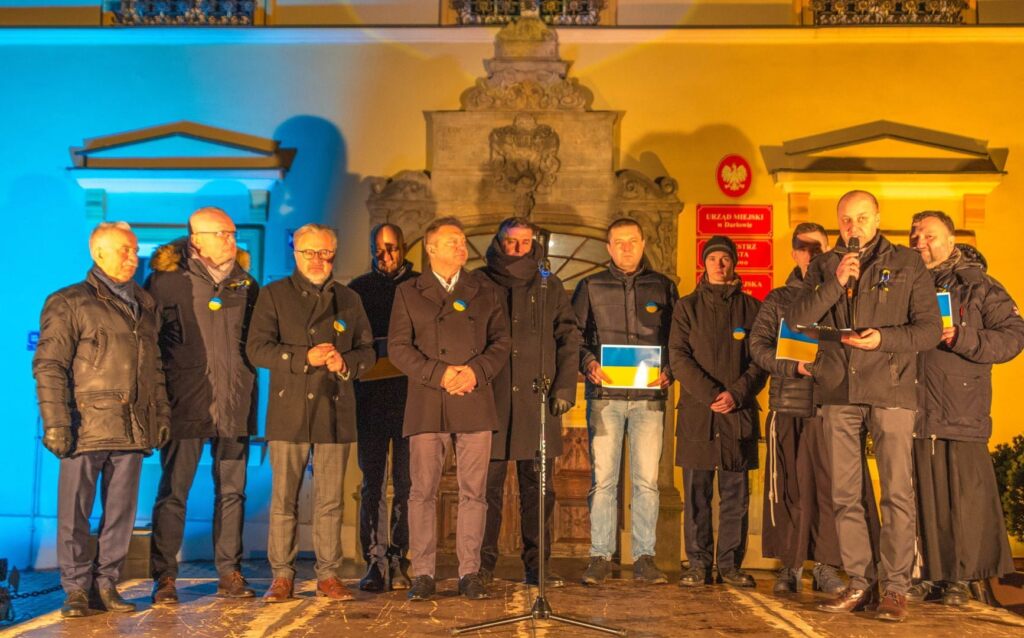 Darłowiacy solidarni z Ukrainą
