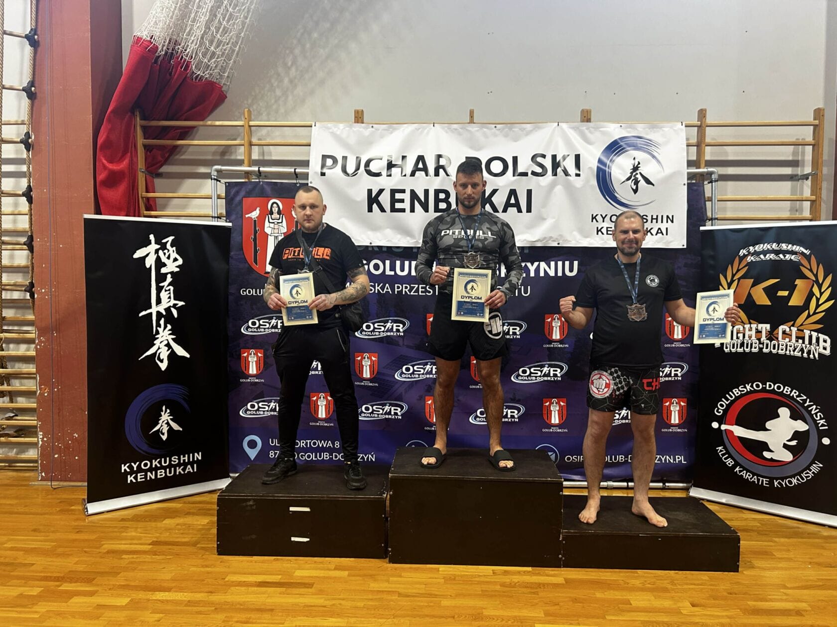 Puchar Polski Karate Kenbukai Kenbukai z sukcesem dla Darłowa. Kamil Rudzki najlepszy w kategorii +95 kg