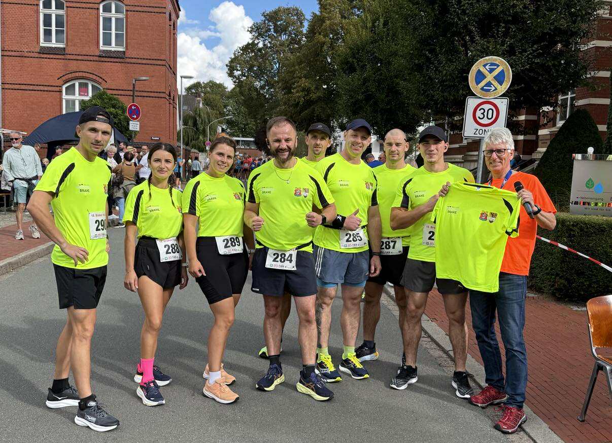 Darłowscy biegacze w partnerskim Brake