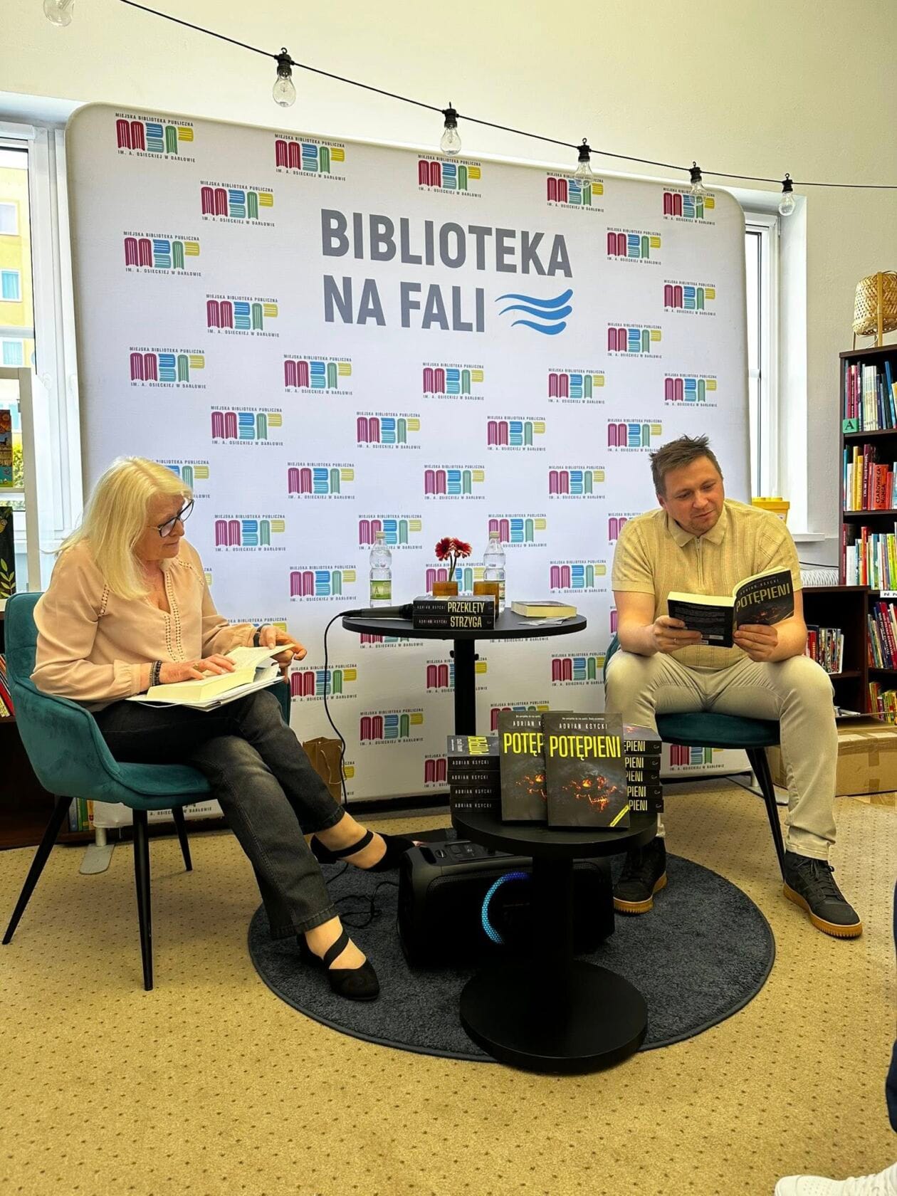 Spotkanie z Adrianem Ksyckim wokół najnowszej powieści ,,Potępieni”