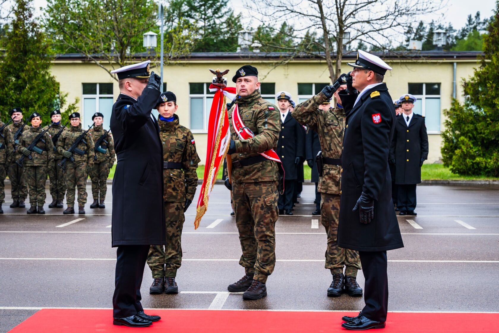 Przekazanie obowiązków Dowódcy 44 Bazy Lotnictwa Morskiego