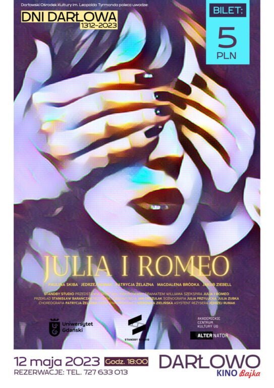 julia i romeo plakat darłowo