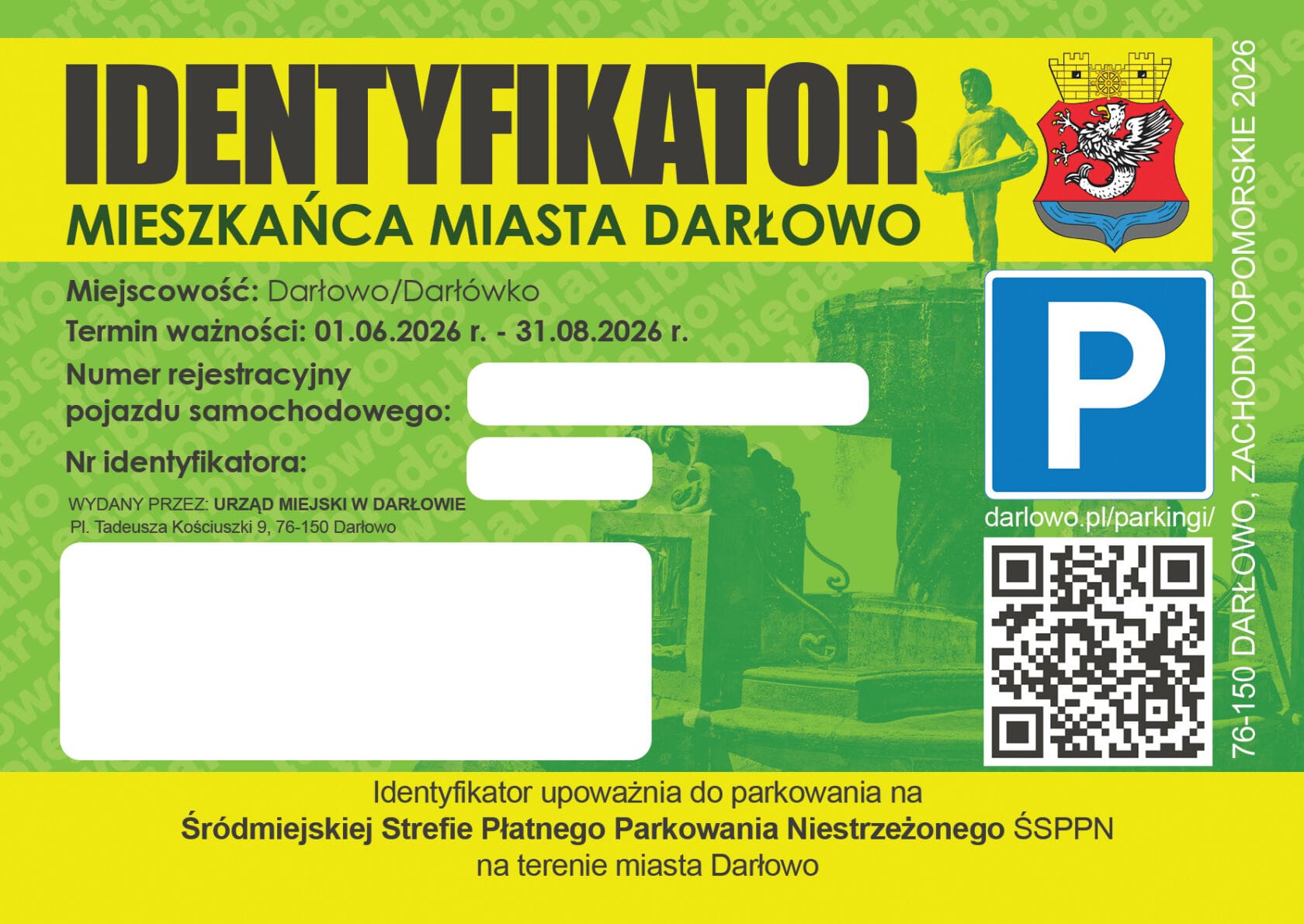 Bezpłatne parkowanie dla mieszkańców. Rusza wydawanie identyfikatorów