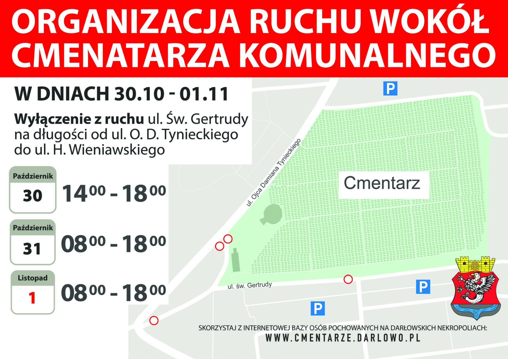 baner z mapa cmentarza na 1 listopada kopia