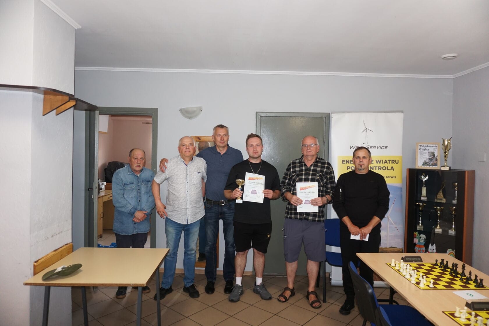Szachy pod patronatem Wind Serwisu