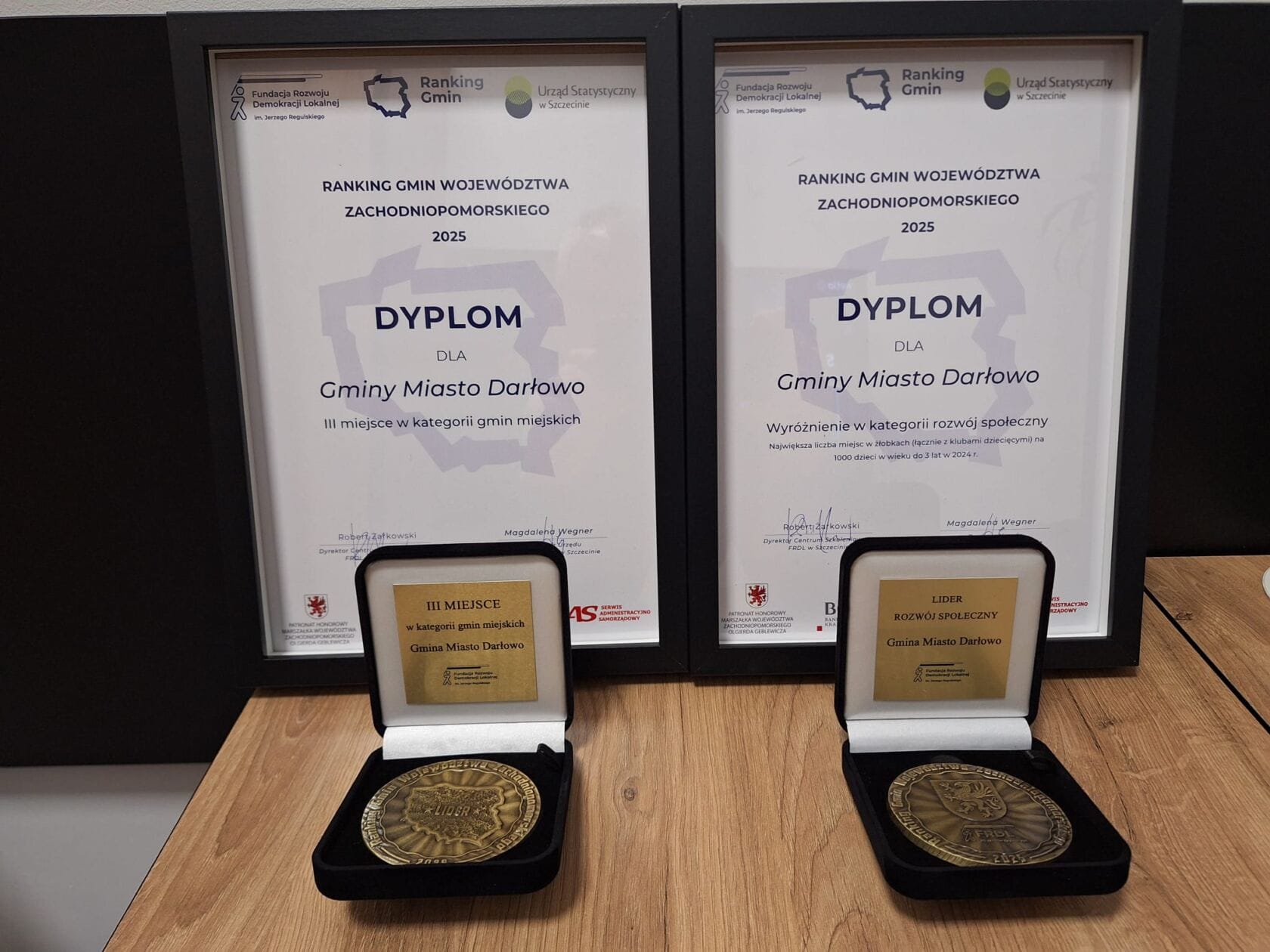 Darłowo na podium w Rankingu Gmin Województwa Zachodniopomorskiego 2025