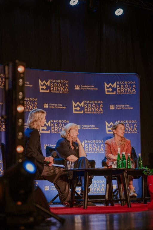 Dyskusja panelowa na gali Nagrody Króla Eryka