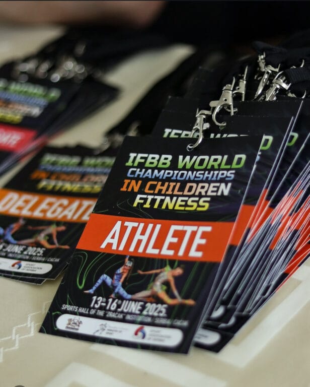 Akredytacje na Mistrzostwa Świata IFBB w Fitness Dzieci