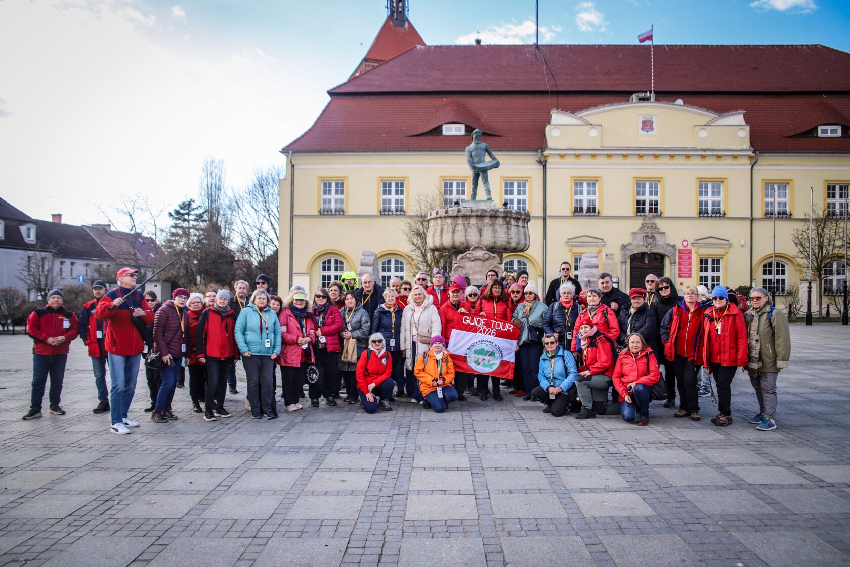 Przewodnicy Polskiego Towarzystwa Turystyczno-Krajoznawczego z wizytą w Darłowie