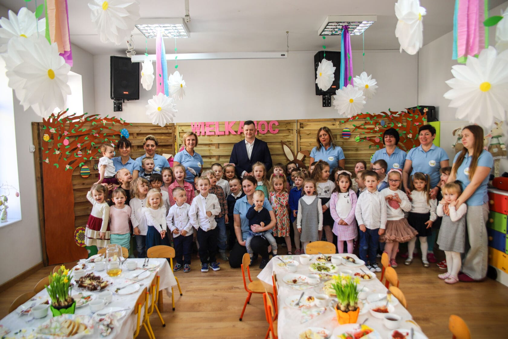 Wiosennie, pysznie i radośnie, czyli Śniadanie Wielkanocne w Akademii Przedszkolaka