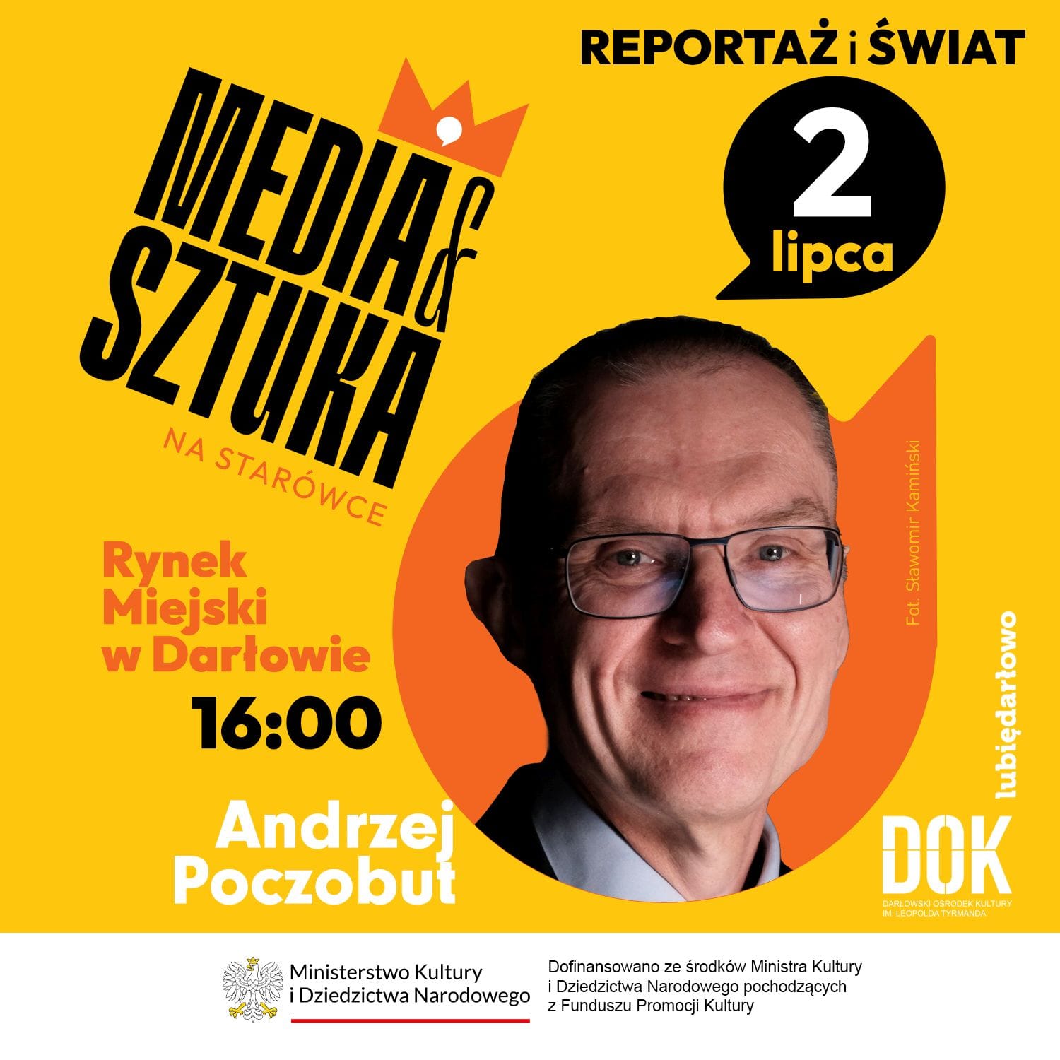 Żyjąc w nieprzyzwoitych czasach, próbuję zachować się przyzwoicie – spotkanie z Andrzejem Poczobutem, Media i Sztuka 2026