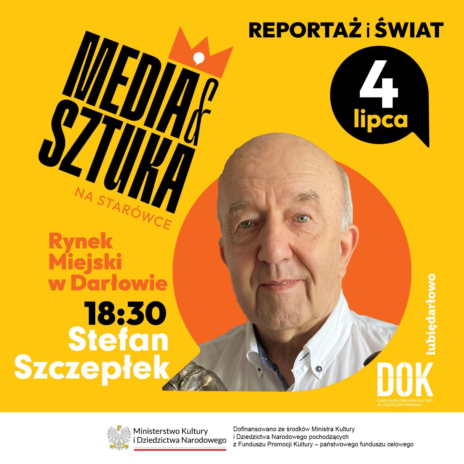 Mundiale polskich spraw, spotkanie ze Stefanem Szczepłkiem Media i Sztuka 2026