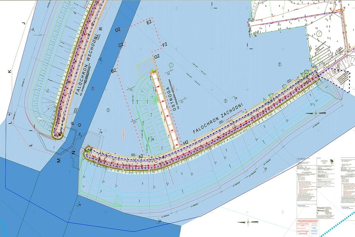 PZT-Wejscie-do-portu Zaawansowany projekt techniczny nowoczesnego portu morskiego