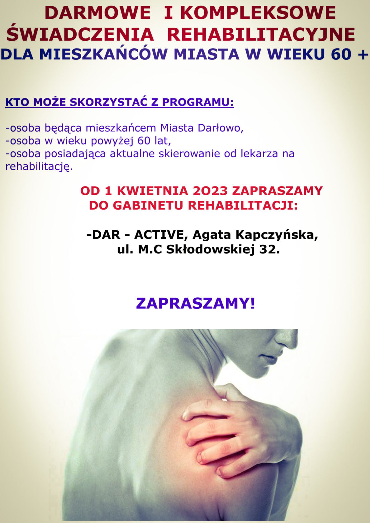 swiadczenia rehabilitacyjne