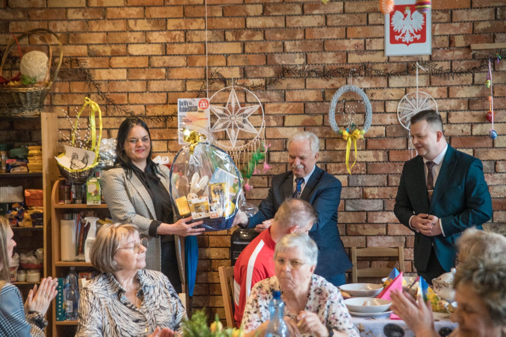 Śniadanie Wielkanocne darłowskich seniorów