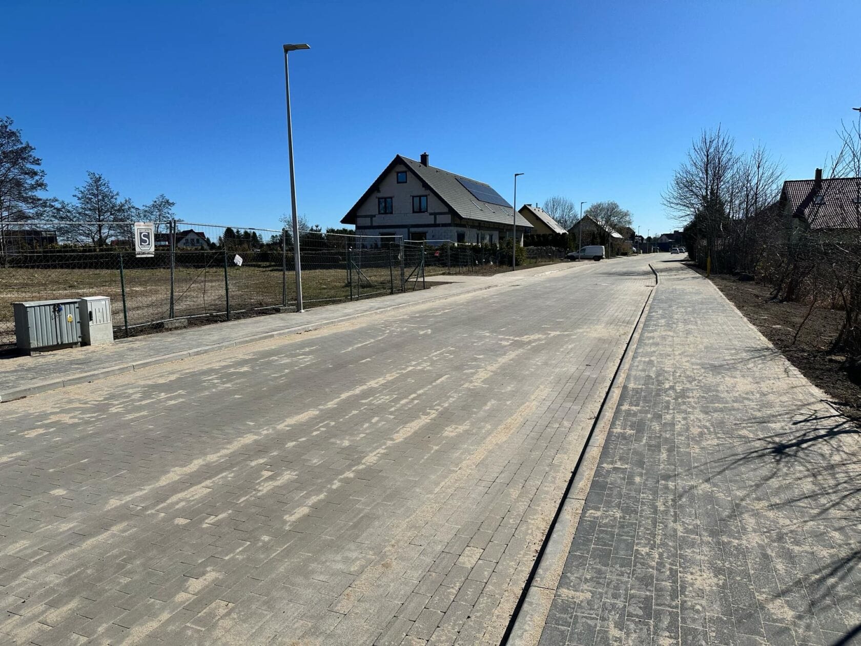 Budowa ulicy Zacisze zakończona